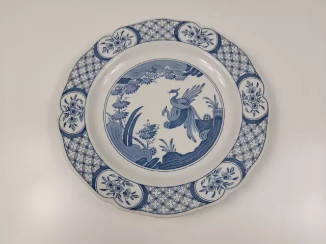 Furnivals OLD CHELSEA Blue & White 25 cm Plate