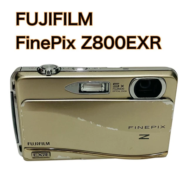 FUJIFILM FINEPIX Z800EXR gold digital camera compact $183.27