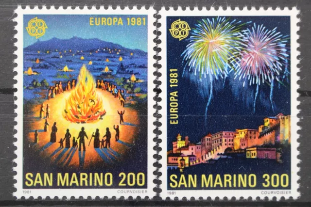 San Marino, MiNr. 1225-1226, postfrisch / MNH - 650277