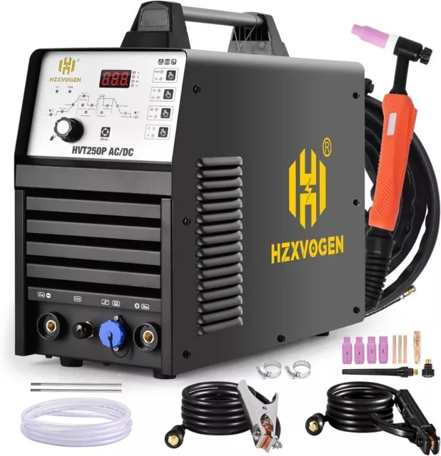 200A AC/DC Aluminum Tig Welder with Pulse Digital Inverter Tig/Stick 110V 220V