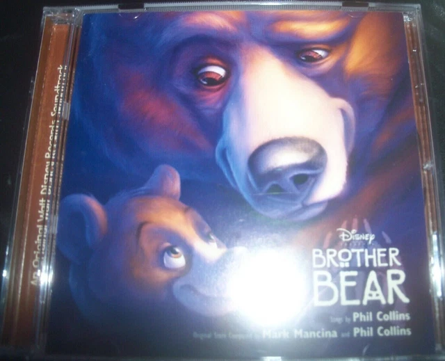 BROTHER BEAR Disney Records Soundtrack (Phil Collins) Soundtrack CD