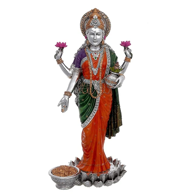 Zap Impex Lakshmi Idol Laxmi Déesse Lakshmi - Statue De Bénédiction