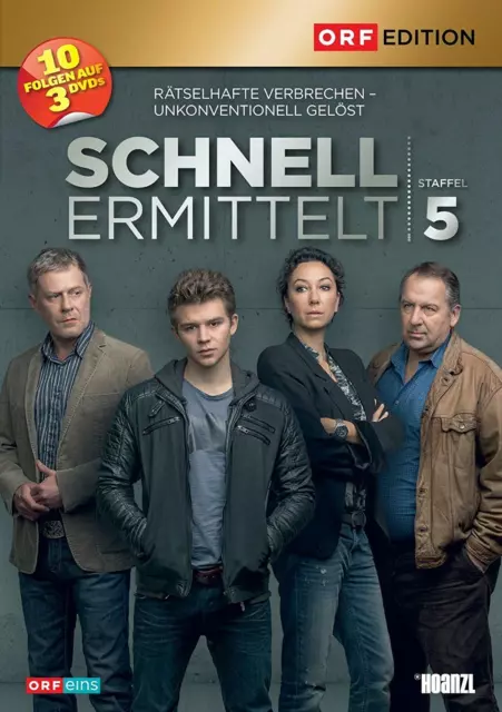 SCHNELL ERMITTELT (Ursula Strauss), Staffel 5 (3 DVDs) NEU+OVP