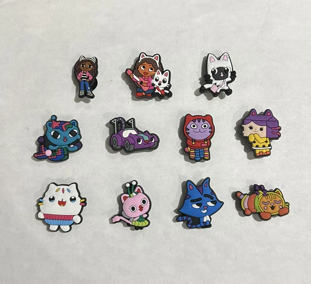 gabby dollhouse croc charms 11pc New ! Read Description
