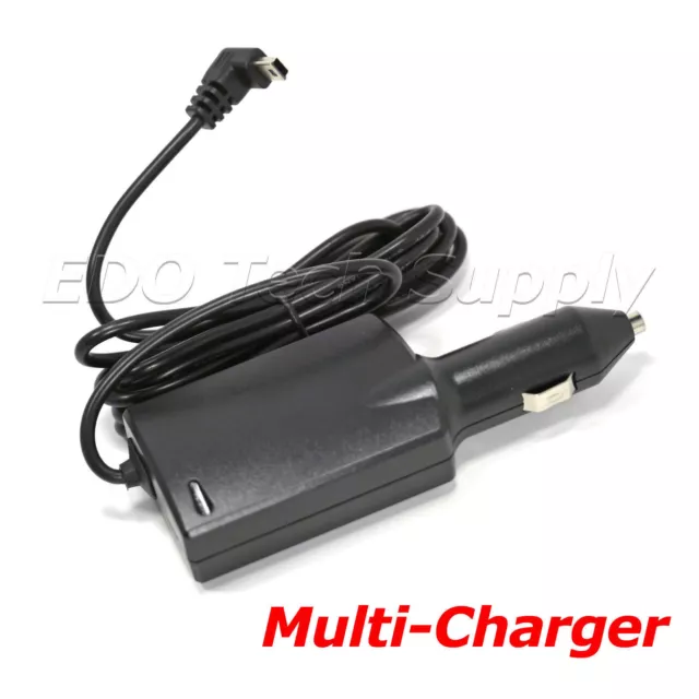 Alimentazione USB Cavo Caricabatteria Auto per Garmin Dezl 760lmt 770lmthd 560
