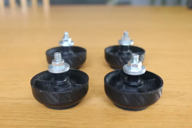 4 x Technics sl1200 / 1210 mk2 feet / foot only Replacement DJ Turntable Hi-Fi