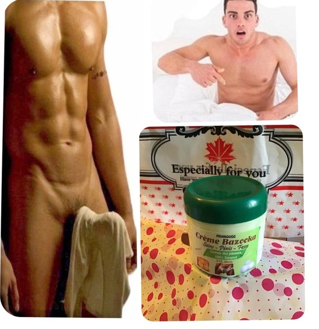 Crème Bazooka 10X Plus Dosé Pour Grossir Et Allonger Le Pénis - 300g, Origine France