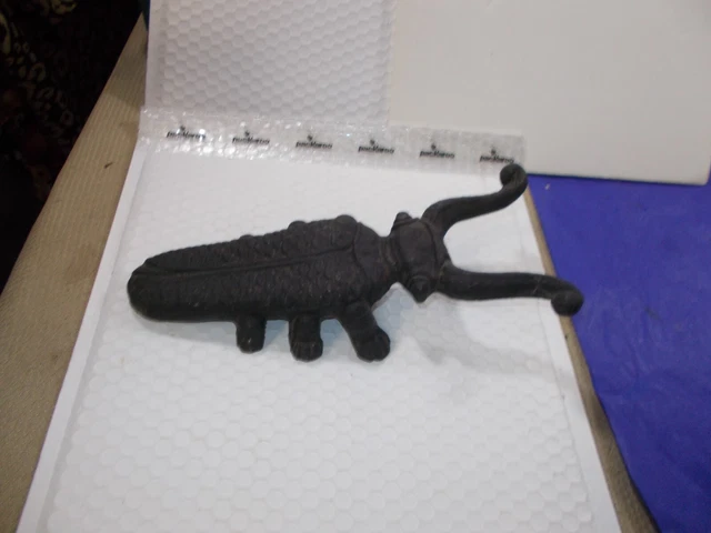 Boot Puller-Cast Iron-Insect/Scarob  Vtg