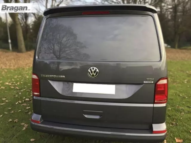 Rear Roof Spoiler Tail Gate To Fit VW Transporter T5 2010 - 2015 Caravelle Van