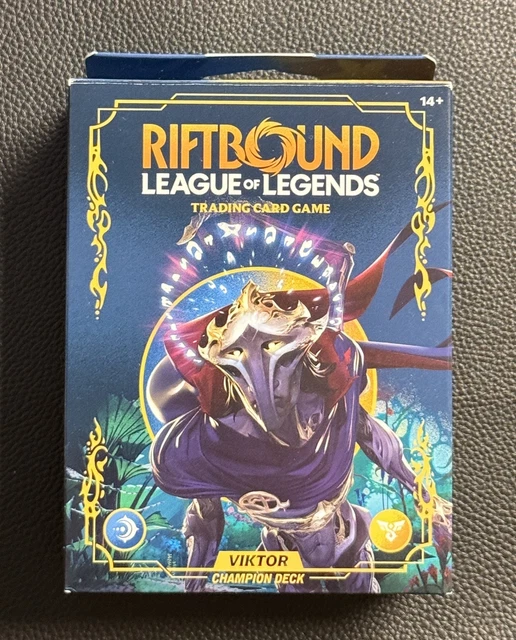 RIFTBOUND: LEAGUE OF Legends Viktor Champion Deck Origins Trading Card ...