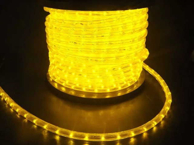 Yellow LED Rope Light cut to length ropelight Repair Christmas light Repair