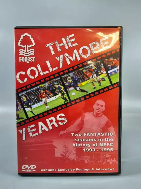 NOTTINGHAM FOREST FC DVD THE COLLYMORE YEARS Rare FOOTBALL MEMORABILIA Stan NFFC