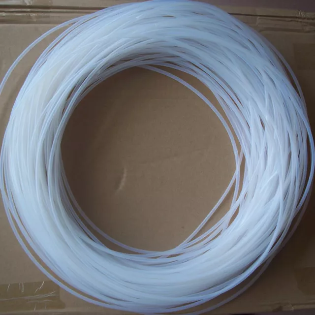 0.3~5.94mm id Translucent 600 Volt S AWG PTFE Tube Thin Wall 0.25~0.5mm