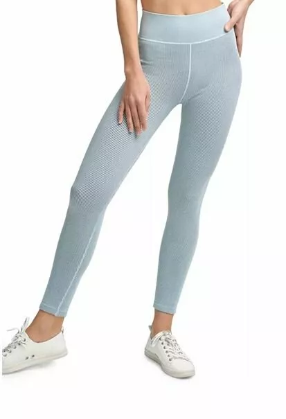 Women's Calvin Klein Performance Active 7/8 Length Leggings Blue Size Medium