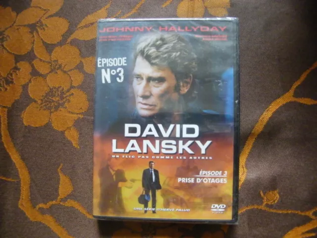 DVD DAVID LANSKY - Hervé Palud - Episode 3 / Prise D'Otages  J. Hallyday  NEUF