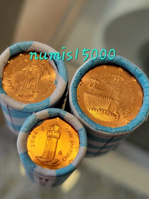 Coffret BU saint marin 2006 (avec 5 euros en argent de 18g