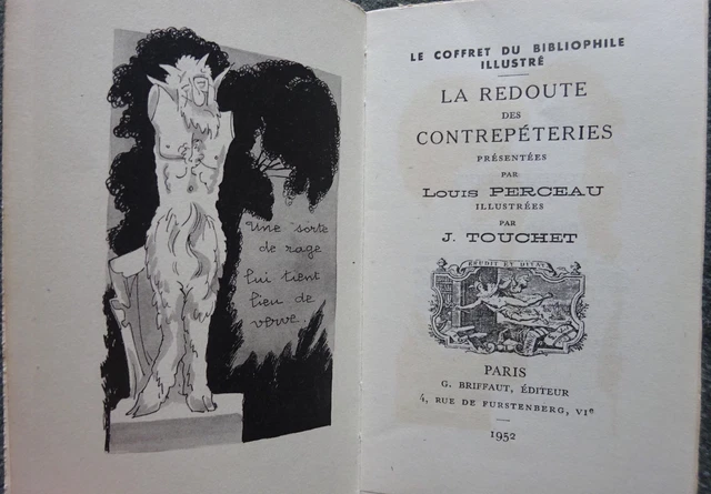 Louis Perceau "Les Pisseuses" - Édition Privée Curiosa De 1934, Exemplaire Rare En Feuilles
