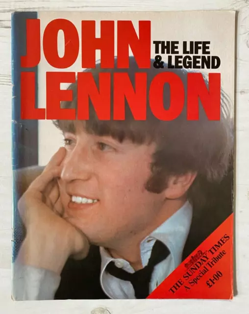 BEATLES - JOHN LENNON - tribute, memorial issue magazines, papers 2