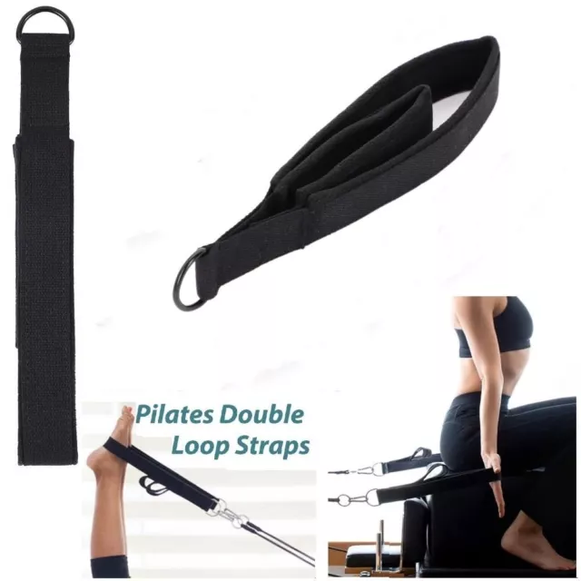 1PCS ARM LEG Exercises Pilates Double Loop Straps Pilates Stretch Strap Gym  $14.30 - PicClick AU