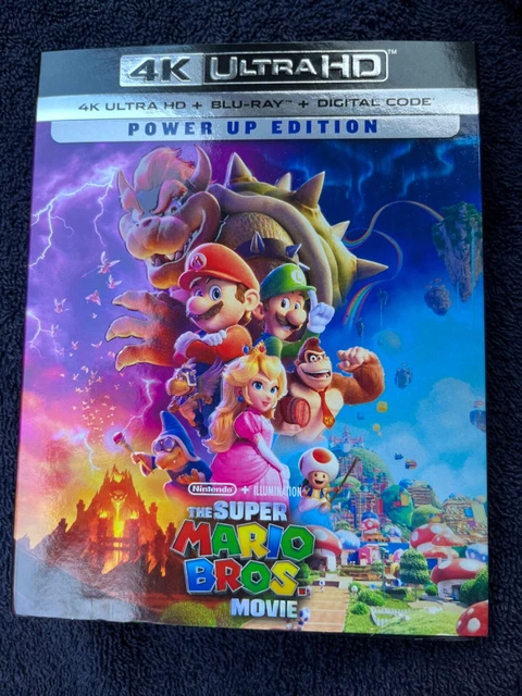 THE SUPER MARIO Bros. Movie 4K UHD Blu-ray • NESSUN CODICE nessuna