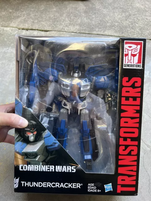 Hasbro Transformers Thundercracker Combiner Wars Leader Class Model Figures Toys