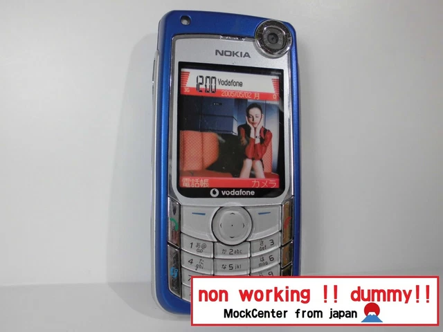 【dummy!】NOKIA Vodafone-japan 702NKⅡ (color blue) non-working cellphone