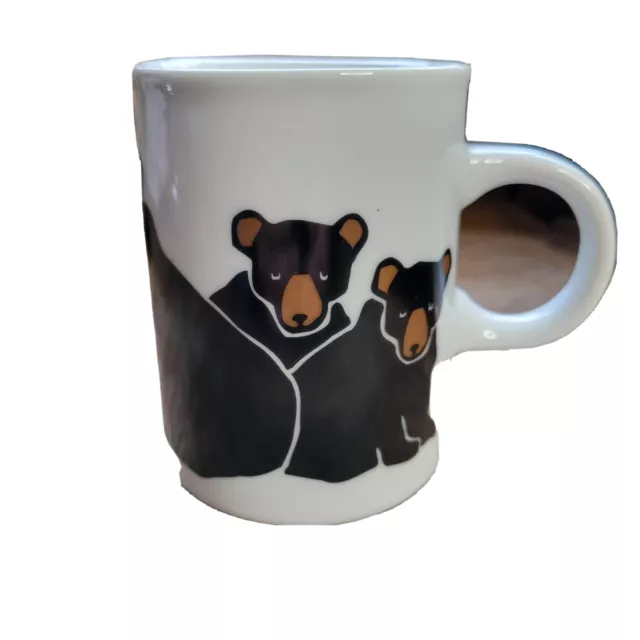 Marc Tetro Mother Bear with Cubs Tea Coffee Mug Danesco Montreal Canada (V)