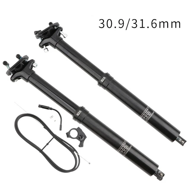 Remote Dropper Seatpost for MTB Complete Kit Included 31 6mm/30 9mm *395mm Drop