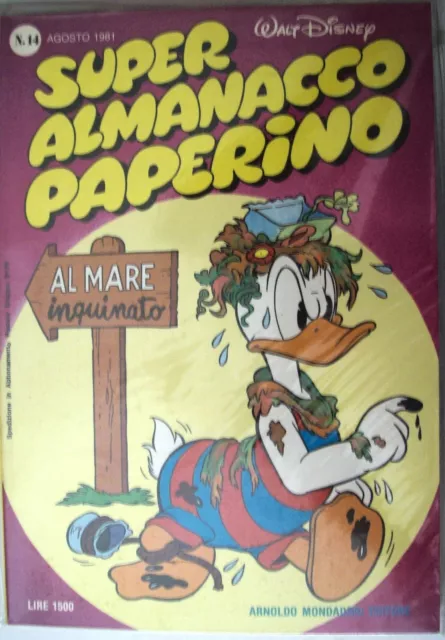 Super Almanacco Paperino N.14 Agosto 1981 -  Ed. Mondadori