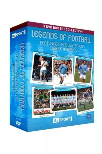 Manchester City: Legends of Football - Classic Matches DVD (2014) Manchester