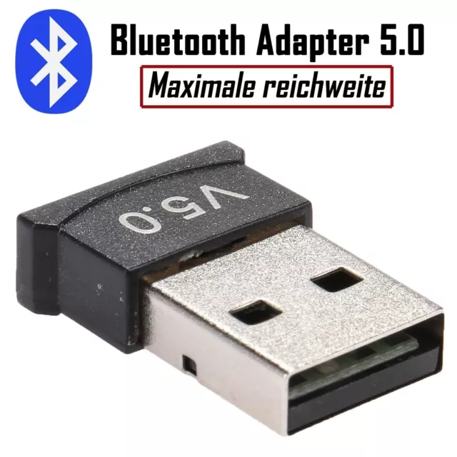 Bluetooth Adapter 5.0 Transmitter Dongle Stick PC Notebook USB Bluetooth Stick