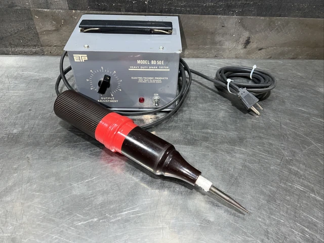Electro-Technic Products ETP Model BD-50E Heavy Duty Spark Tester. Used. ID 3