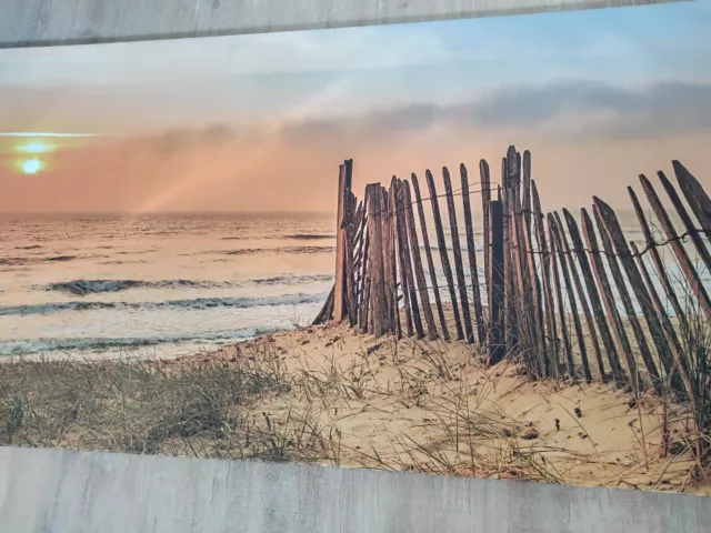 Ikea Strandbild 200 x 90 cm Sonnenuntergang Sonnenaufgang