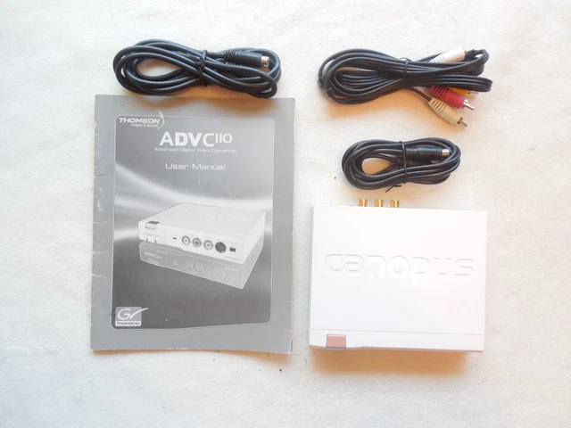 Canopus ADVC-110 Analog to Digital Video Converter Tested 60-Day Warranty