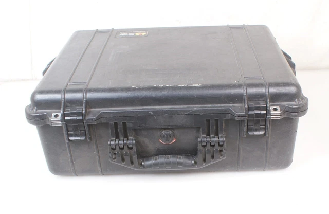 Pelican 1600 Hard Rugged Protective Equipment Case  24.39"L x 19.36"W x 8.79"D