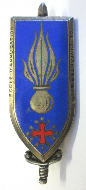 INSIGNE ECOLE D'APPLICATION de l'Infanterie de Montpellier EUR 2,00
