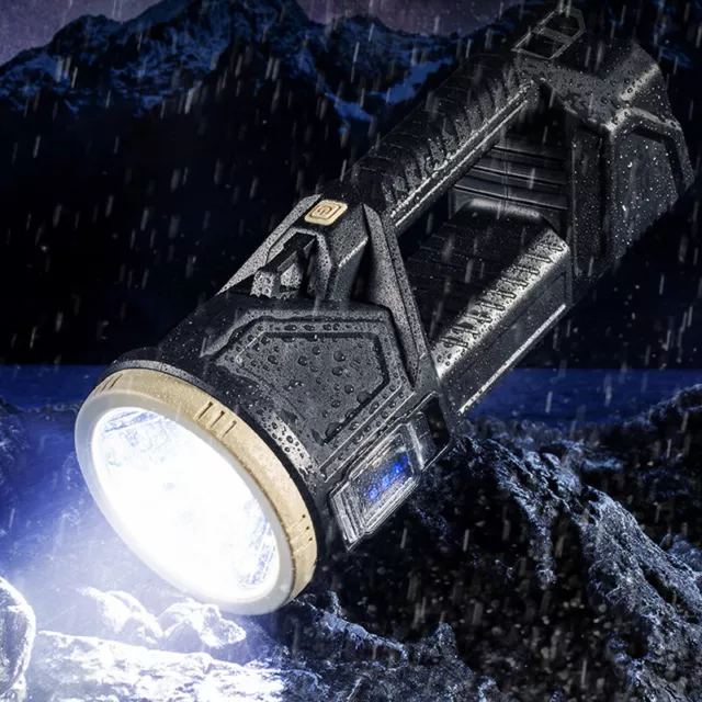 Super Bright 1000000LM Torch Led Flashlight USB Rechargeable Tactical Light Lamp