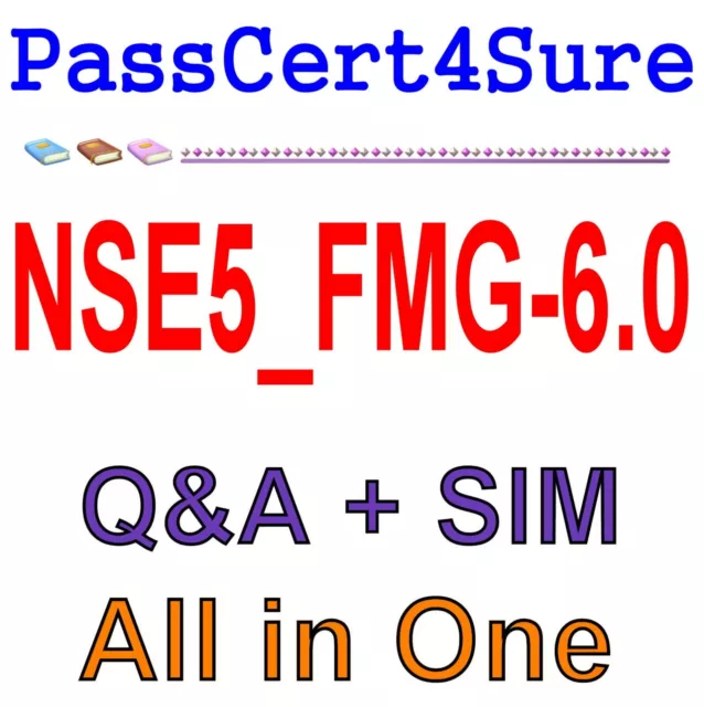 Fortinet Sng 5 - Fortimanager 6.0 NSE5_FMG-6.0 Examen Qeta + SIM