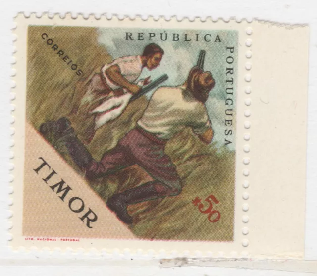 PORTUGAL COLONY TIMOR 1962 50c Sports Game Shooting MNH** Stamp A29P8F31444