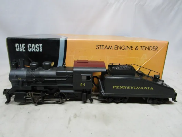 K-Line O Scale Diecast PRR Pennsylvania 0-4-0 A5 Steam Switcher Locomotive LN OB