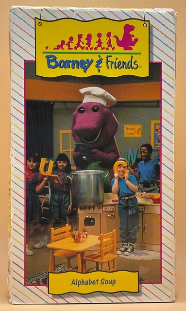 BARNEY & FRIENDS Alphabet Soup VHS 1992 **Buy 2 Get 1 Free** £6.82 ...