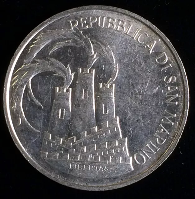 1984 San Marino Silver 500 Lire, Summer Olympics, Low Mintage, Free US Shipping