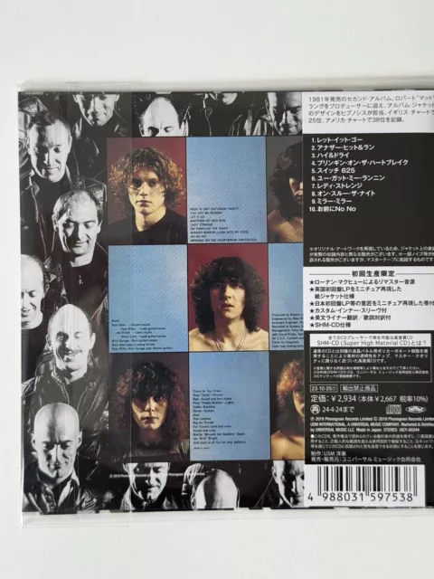 Def Leppard High´n´dry  Japan Mini Lp Shm Cd  Limited Edition 2