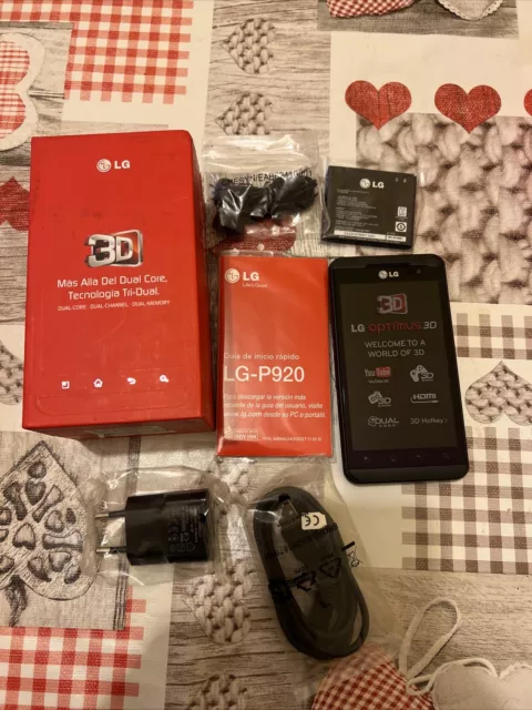 LG P920 Optimus 3D smartphone   Verpackt. Unbenutzt .frei / Unlocked.