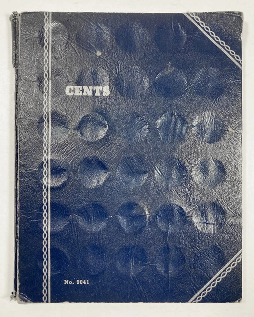 Cent 68 Coins Collection Whitman 9041: Lincoln 62 f 1910; + Indian Head 4 f 1888