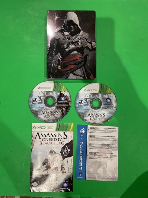 Xbox 360 Assassin’s Creed 4 Black Flag Steel book Fast Free Shipping!!