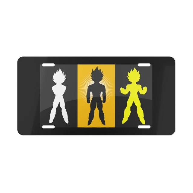 Dragon Ball Z Vanity License Plate
