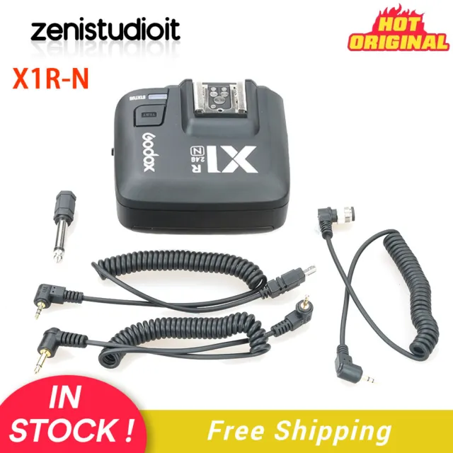 US Godox X1R-N 2.4G TTL Flash Speedlite Receiver For Nikon Camera Flash Trigger