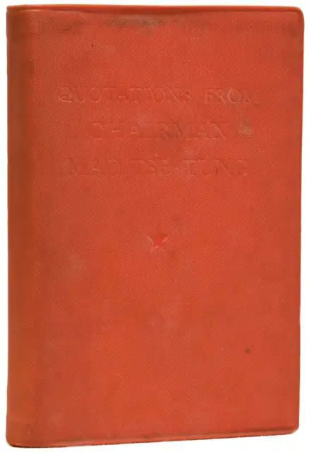 ZEDONG / Quotations from Chairman Mao Tse-Tung Little Red Book 1st Edition