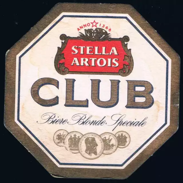 Sous Bock   Stella Artois Club